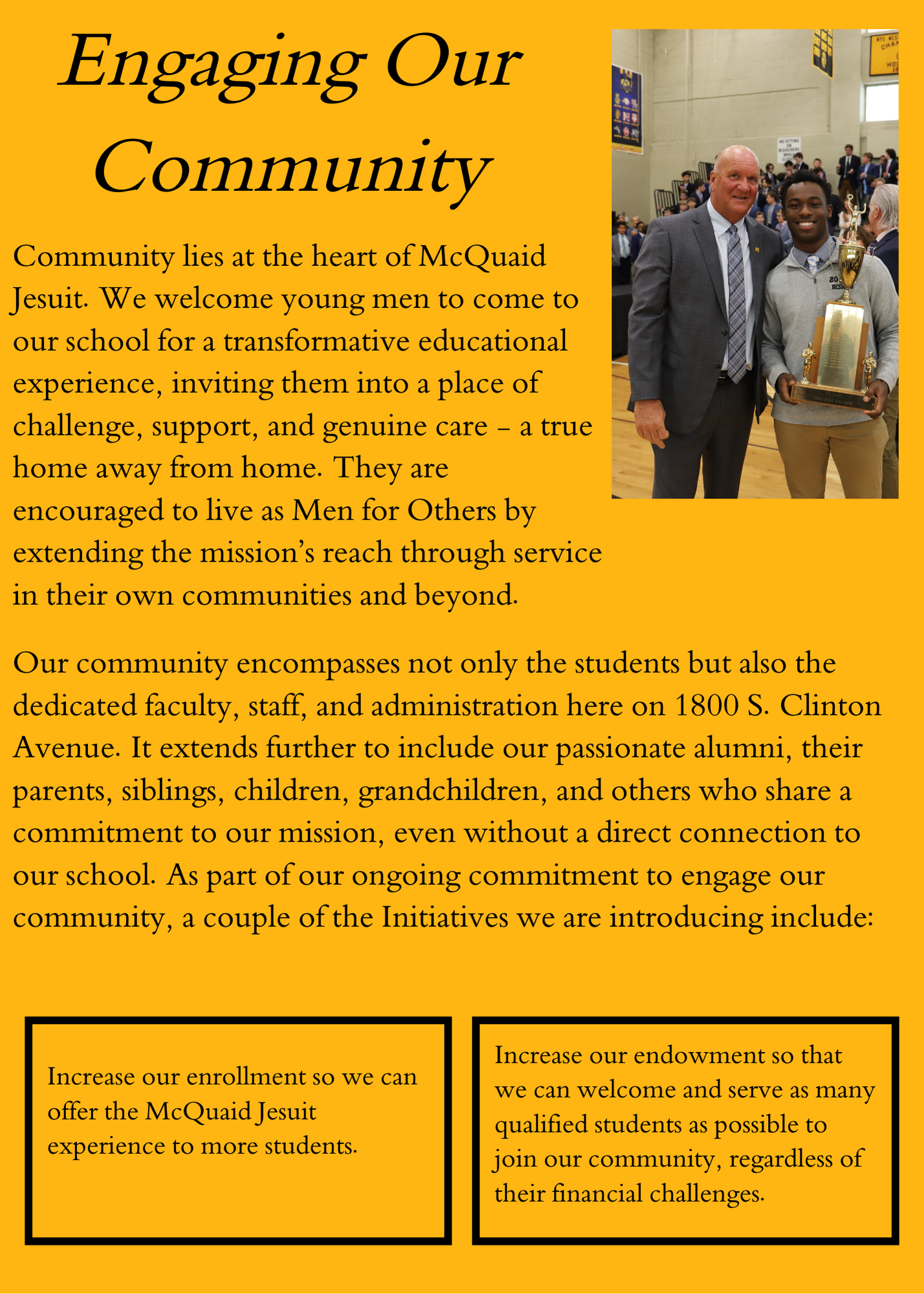 Enhancing Our Mission 2