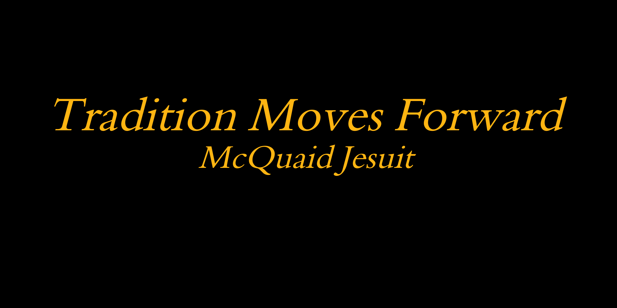Tradition Moves Forward 3