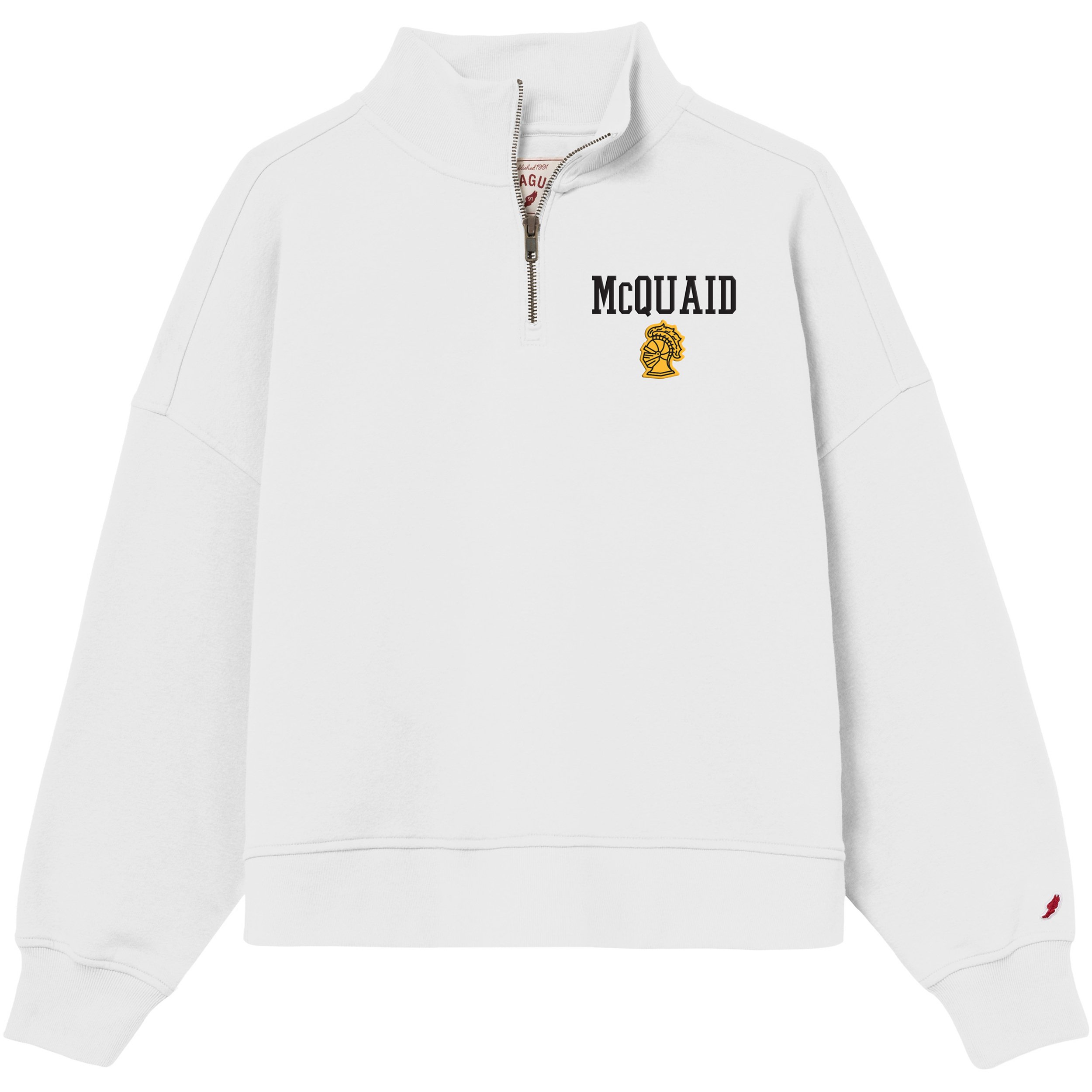 Diana quarter zip white