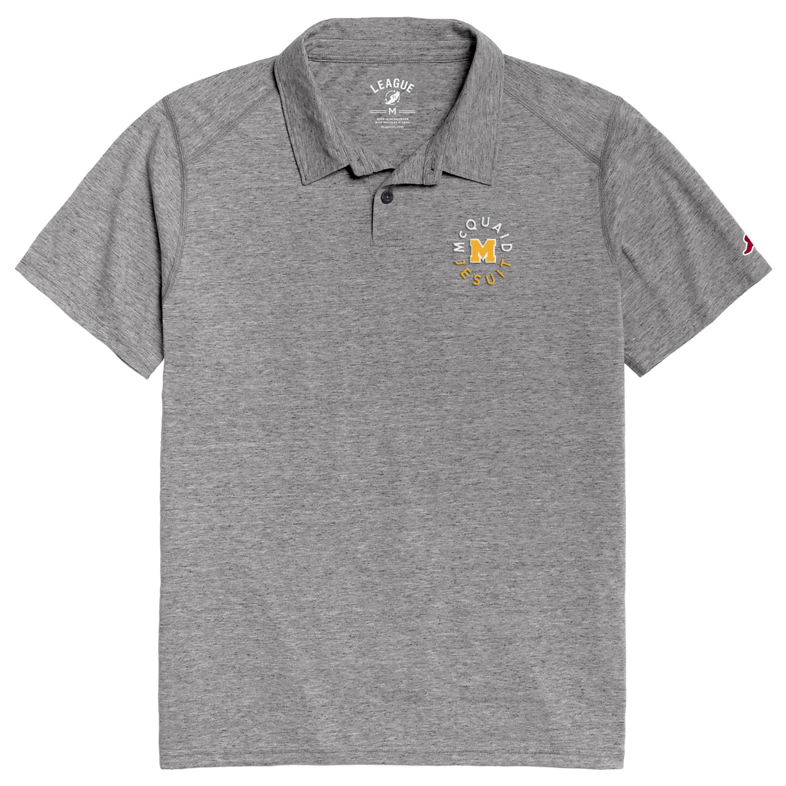 Reclaim polo grey