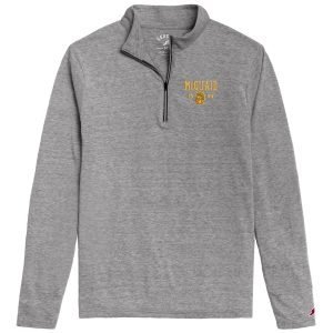 Reclaim qtr zip grey