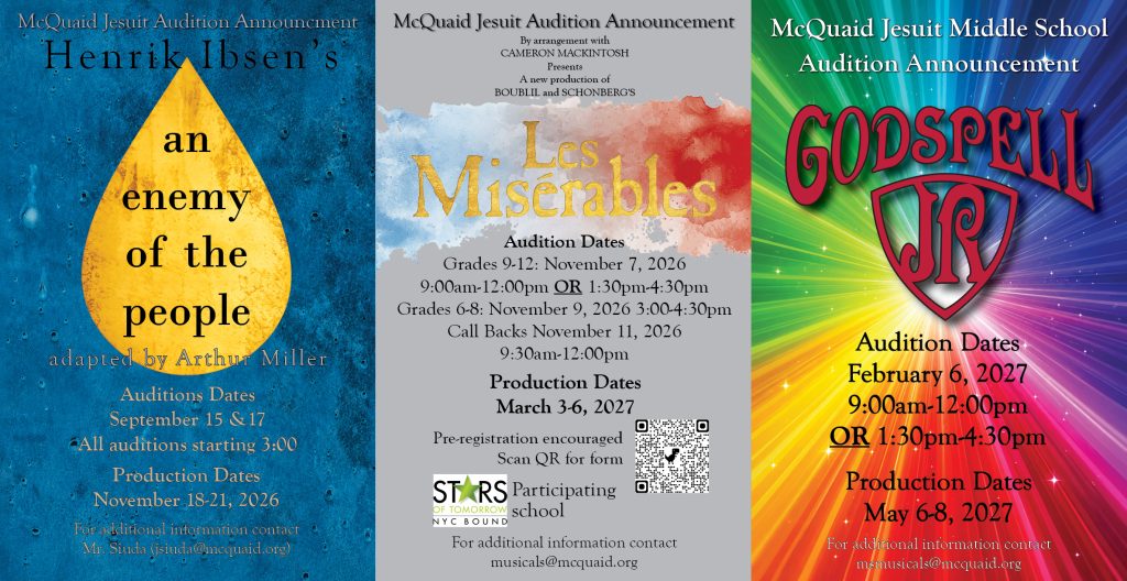 26 27 Audition posters