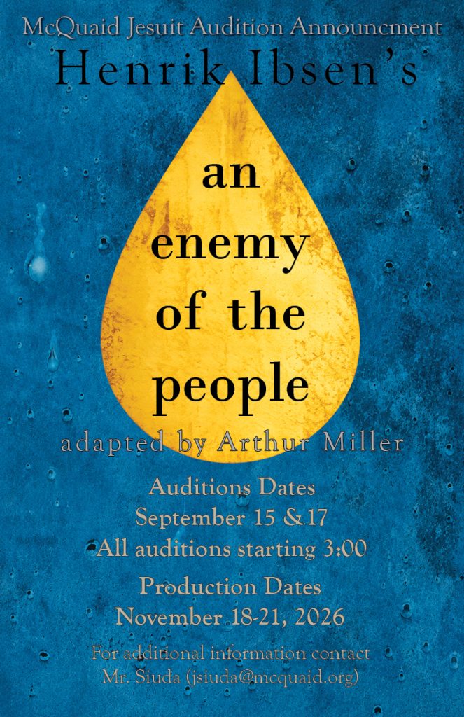 Enemy Audition poster