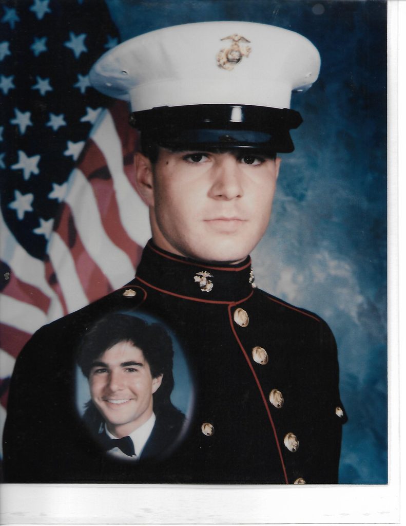 Tom Marine Dress Blues